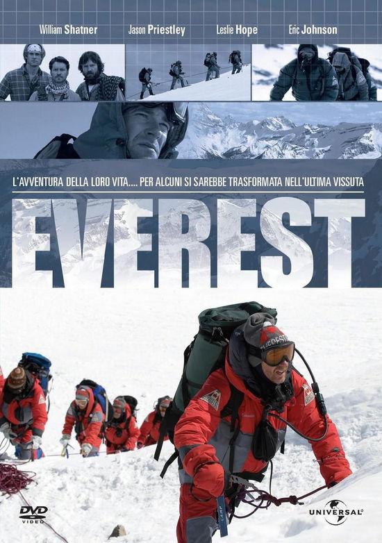 Cover for Everest - La Miniserie (DVD) (2016)