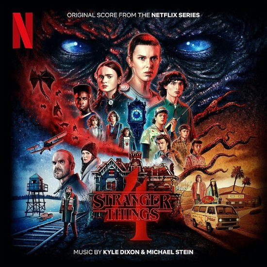 Cover for Dixon, Kyle &amp; Michael Stein · Stranger Things 4: Volume 1 (LP) [Limited edition] (2023)