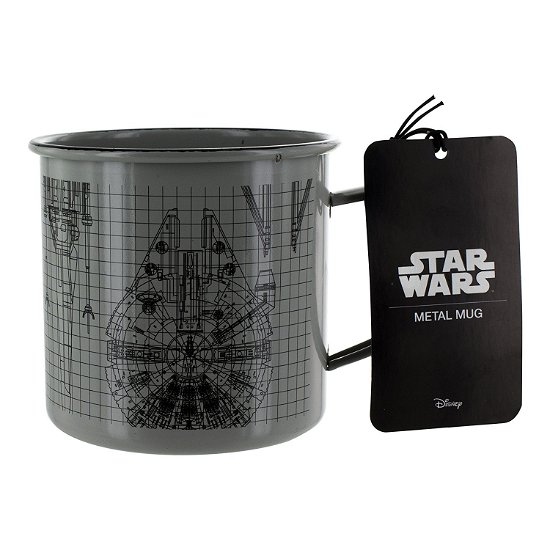 Star Wars Metal Mug - Paladone - Produtos - Paladone - 5055964715540 - 14 de maio de 2019