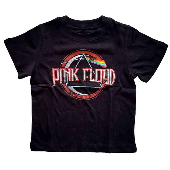 Pink Floyd Kids Toddler T-Shirt: Vintage Dark Side of the Moon Seal (12 Months) - Pink Floyd - Fanituote -  - 5056368622540 - 