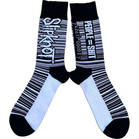 Cover for Slipknot · Slipknot Unisex Ankle Socks: Barcode (Black) (UK Size 7 - 11) (CLOTHES) [size M] [Black - Unisex edition] (2021)