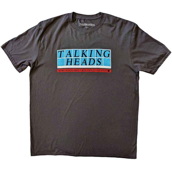 Talking Heads Unisex T-Shirt: Tiled Logo - Talking Heads - Fanituote -  - 5056561081540 - 