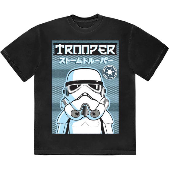 Star Wars Unisex T-Shirt: Trooper Japanese - Star Wars - Merchandise -  - 5056737228540 - 