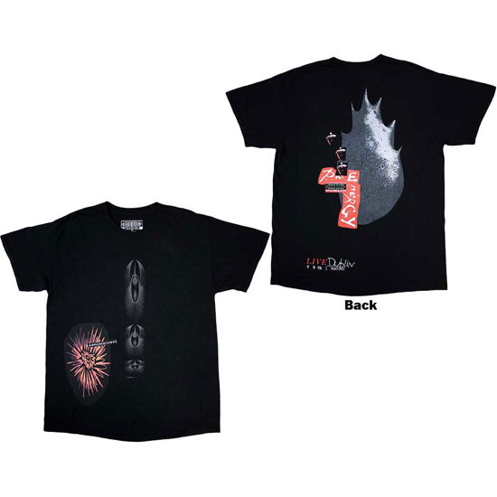 Travis Scott Unisex T-Shirt: Summer Run 2023 Dublin (Back Print & Ex-Tour) - Travis Scott - Mercancía -  - 5056737244540 - 