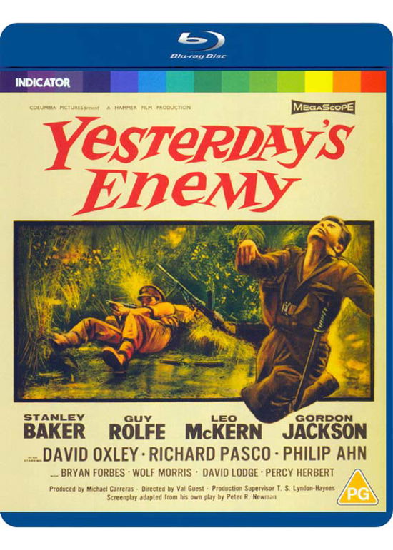 Cover for Yesterday's Enemy · Yesterdays Enemy (Blu-ray) [Standard edition] (2021)