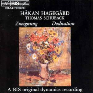 Richard Strauss / Franz Schubert - Zueignung - Hagegard.hakan - Muziek - BIS - 7318590000540 - 22 september 1994