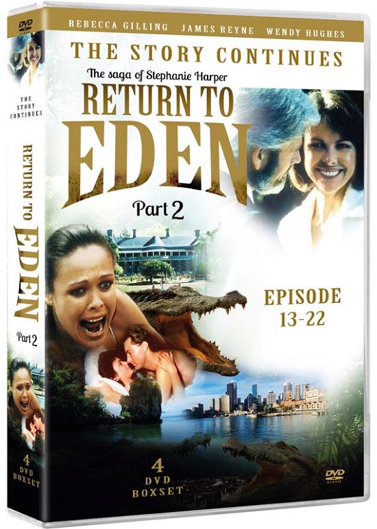 Cover for Return To Eden · Return to Eden - The Story Continues Part 2 (Episodes 13-22) (DVD) (2019)
