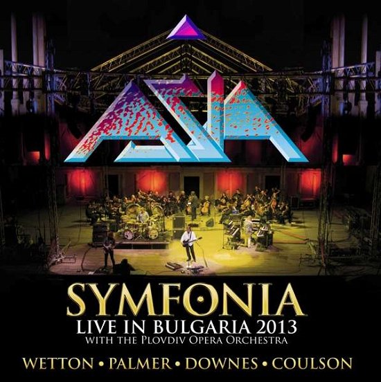 Cover for Asia · Symfonia - Live In Bulgaria 2013 (CD) [Deluxe edition] (2021)