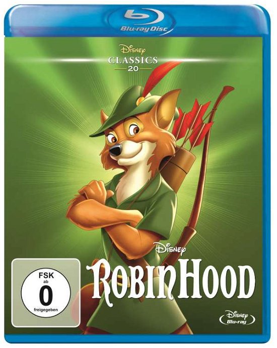 Cover for Robin Hood - Disney Classics (Blu-ray) (2018)