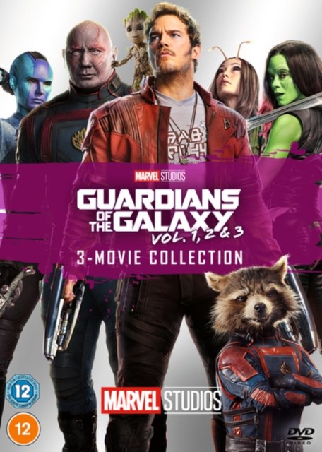 Cover for James Gunn · Guardians Of The Galaxy Trilogy (3 Films) (DVD) (2023)