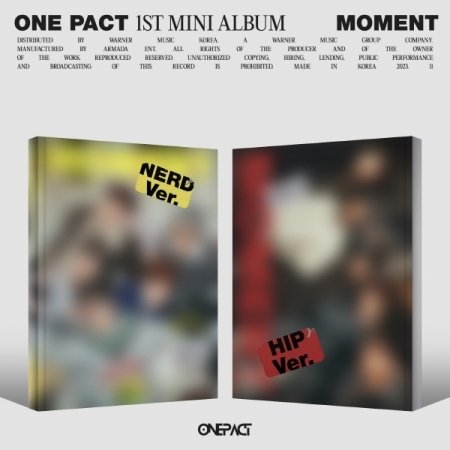 Cover for One Pact · Moment (CD/Merch) [Random edition] (2023)