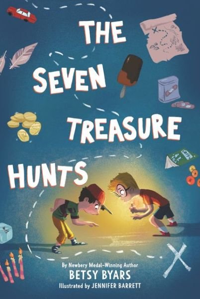 Cover for Betsy Byars · The Seven Treasure Hunts (Paperback Book) (2020)