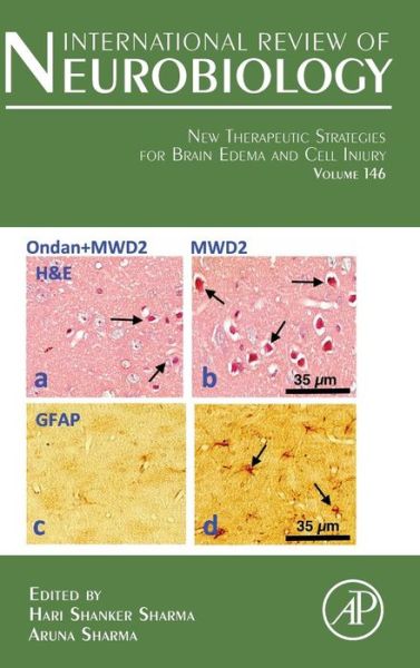 Cover for New Therapeutic Strategies for Brain Edema and Cell Injury - International Review of Neurobiology (Hardcover Book) (2019)