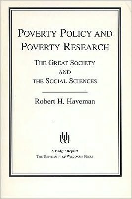 Cover for Robert H. Haveman · Poverty Policy And Poverty Research (Taschenbuch) (1997)