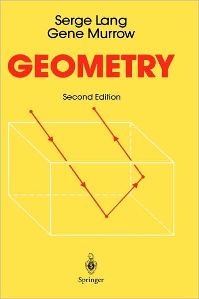 Cover for Serge Lang · Geometry (Book) [2nd ed. 1988. Corr. 6th printing 2000 edition] (1988)