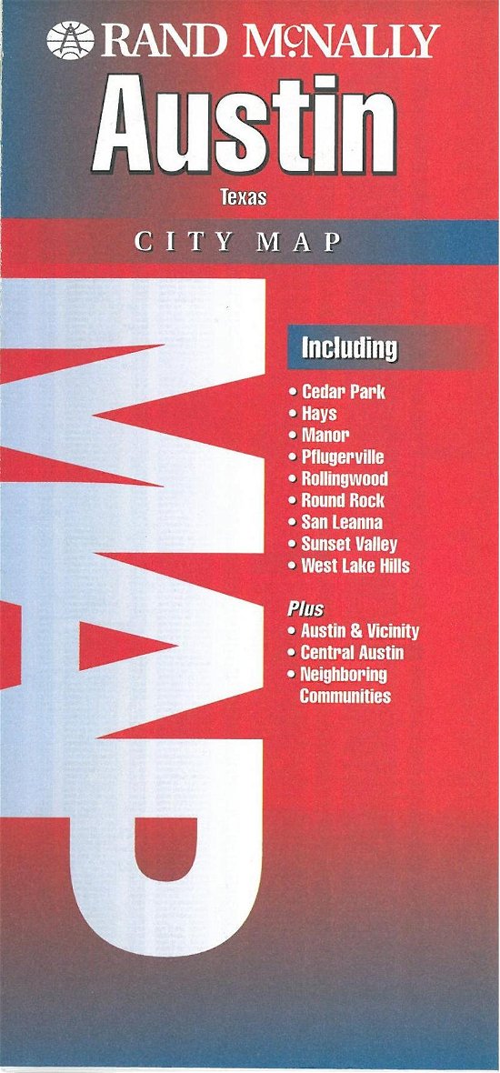 Cover for Rand McNally · Austin City Map (Gebundenes Buch) (2004)