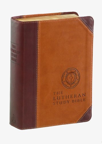 Cover for Edward Engelbrecht · Holy Bible: Lutheran Study Bible, Brown, Compact Duotone (Paperback Book) [Box Lea edition] (2012)