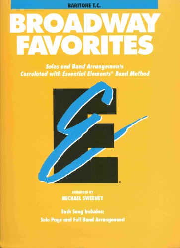 Cover for Michael Sweeney · Broadway Favorites           Baritone Tc                  Essential Elements Band (Paperback Book) (1998)