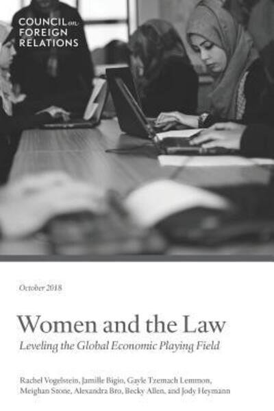 Cover for Rachel Vogelstein · Women and the Law (Paperback Book) (2018)