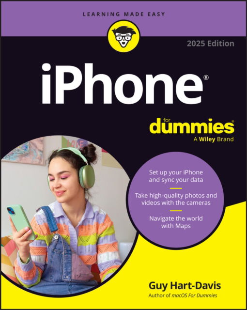 Cover for Guy Hart-Davis · Iphone for Dummies, 2025 Edition (Paperback Book) (2025)