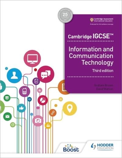 Cover for David Watson · Cambridge IGCSE Information and Communication Technology Third Edition (Paperback Book) (2021)