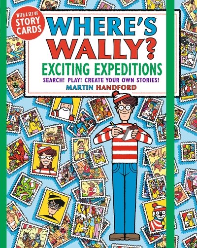 Where's Wally? Exciting Expeditions: Search! Play! Create Your Own Stories! - Where's Wally? - Martin Handford - Books - Walker Books Ltd - 9781406385540 - May 2, 2019