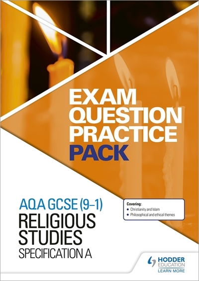 Cover for Hodder Education · AQA GCSE (9-1) Religious Studies A: Exam Question Practice Pack (Spiralbuch) (2018)