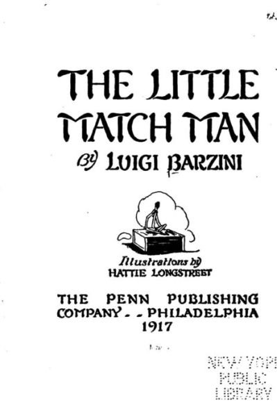 Cover for Luigi Barzini · The Little Match Man (Taschenbuch) (2015)