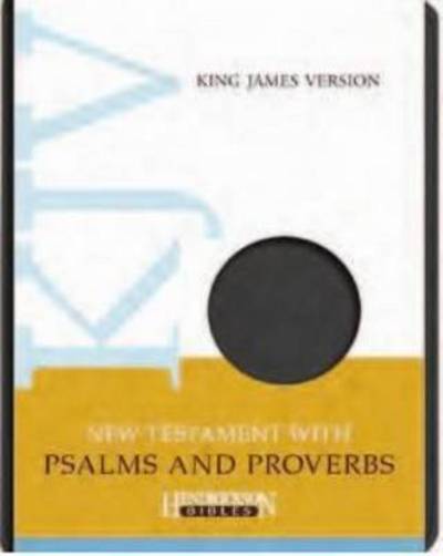 Cover for Hendrickson Bibles · KJV New Testament with Psalms and Proverbs (Leather Book) [Imitation Leather, Black edition] (2013)