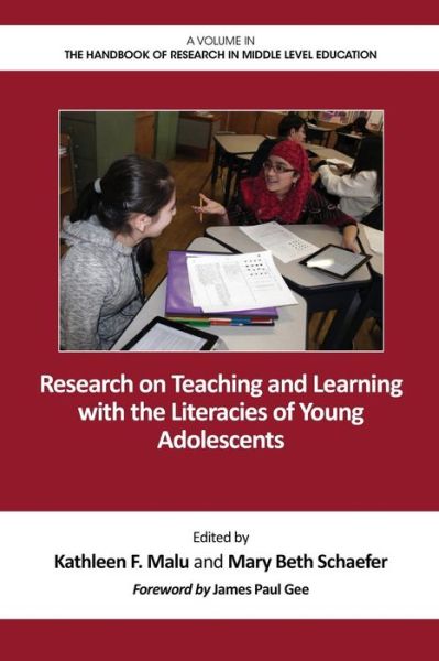 Cover for Kathleen F Malu · Research on Teaching and Learning with the Literacies of Young Adolescents (Paperback Book) (2015)