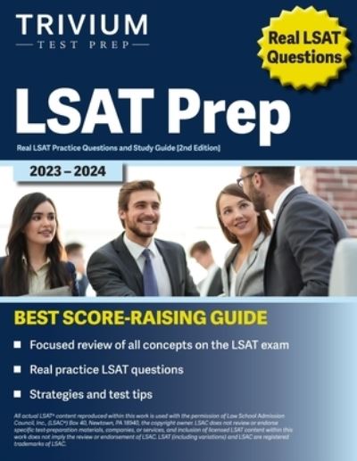 Cover for Elissa Simon · LSAT Prep 2023-2024 (Book) (2023)