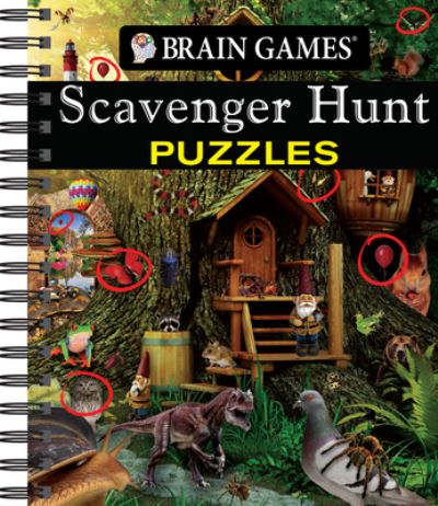 Cover for Publications International Ltd · Brain Games Scavenger Hunt Puzzles (Book) (2023)