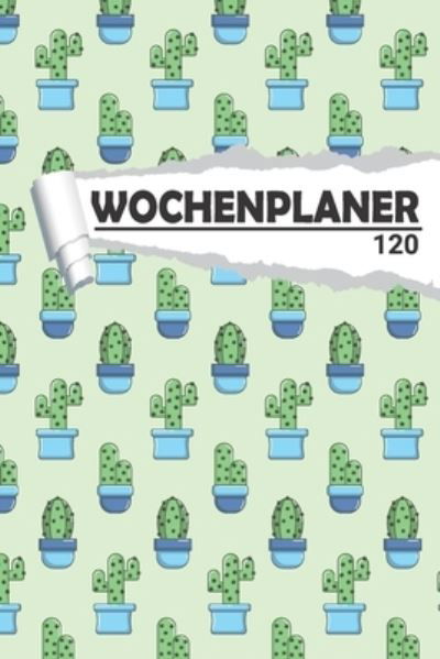 Cover for Aw Media · Wochenplaner mit Kaktus Blumen (Paperback Book) (2020)