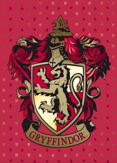 Cover for Insight Editions · Harry Potter: Gryffindor Embellished Card - HP Card (Lernkarteikarten) (2020)