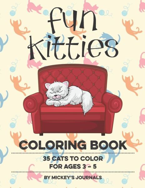 Cover for Mickey's Journals · Fun Kitties Coloring Book (Paperback Book) (2019)