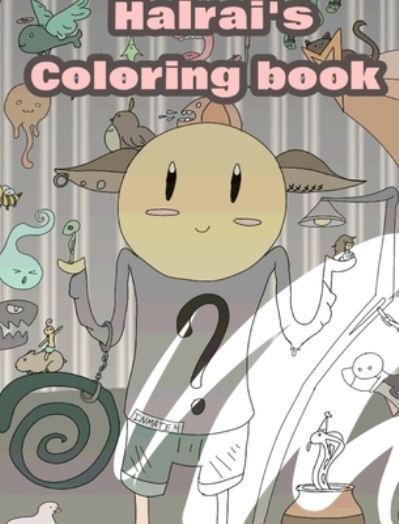 Cover for Halrai · Halrai's coloring book (Hardcover Book) (2020)