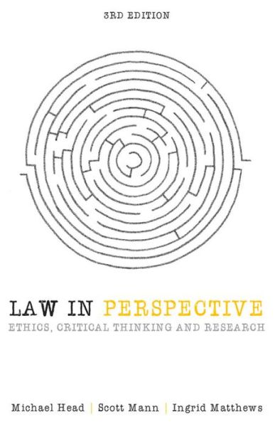 Cover for Michael Head · Law in Perspective: Ethics, critical thinking and research (Paperback Book) [3 Revised edition] (2015)