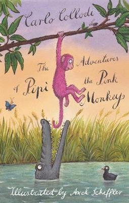 Cover for Carlo Collodi · The Adventures of Pipi the Pink Monkey - Alma Junior Classics (Innbunden bok) (2021)