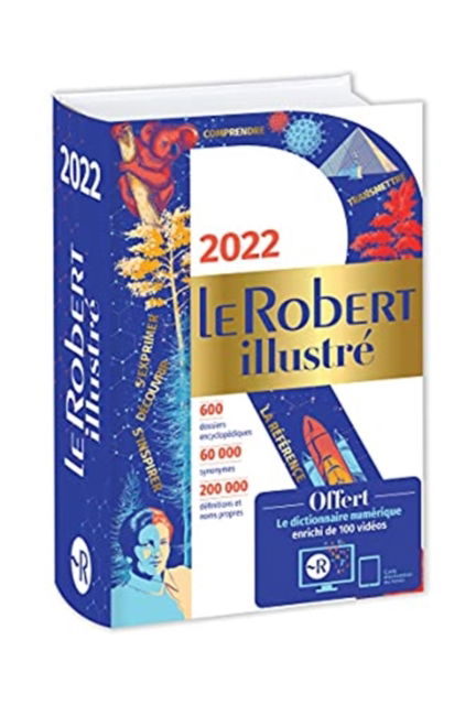 Cover for Robert · Le Robert Illustre et son Dictionnaire en ligne 2022 - Dictionnaires Langue Francaise (Hardcover Book) (2021)