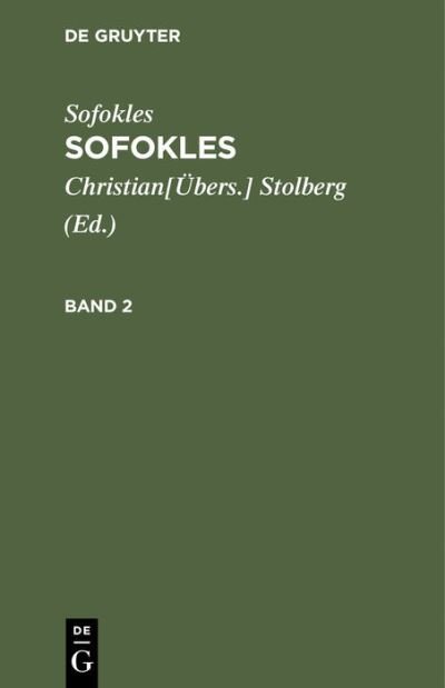 Cover for Sofokles (Book) (1901)