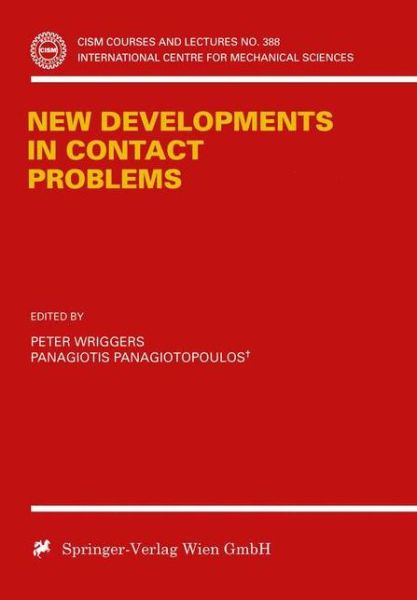 Cover for P Wriggers · New Developments in Contact Problems - CISM International Centre for Mechanical Sciences (Paperback Book) [1999 edition] (1999)