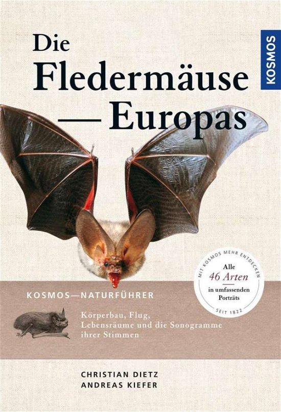 Cover for Dietz · Naturführer Fledermäuse Europas (Buch)
