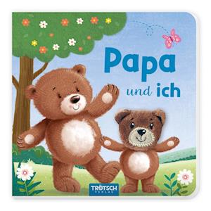 Cover for Trötsch Verlag GmbH &amp; Co.KG · Trötsch Fingerpuppenbuch Papa und ich (Book) (2024)