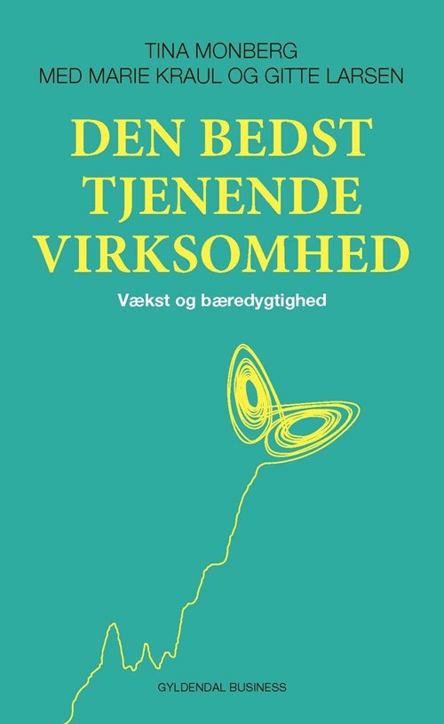 Cover for Tina Monberg · Den bedst tjenende virksomhed (Sewn Spine Book) [1. wydanie] (2013)