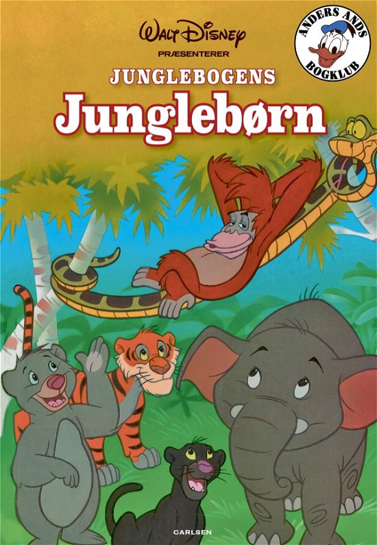 Anders Ands Bogklub: Junglebogens junglebørn - Disney - Books - CARLSEN - 9788711985540 - January 26, 2021