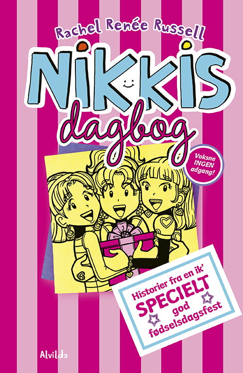 Nikkis dagbog: Nikkis dagbog 13: Historier fra en ik’ specielt god fødselsdagsfest - Rachel Renee Russell - Bøger - Forlaget Alvilda - 9788741515540 - 1. september 2021