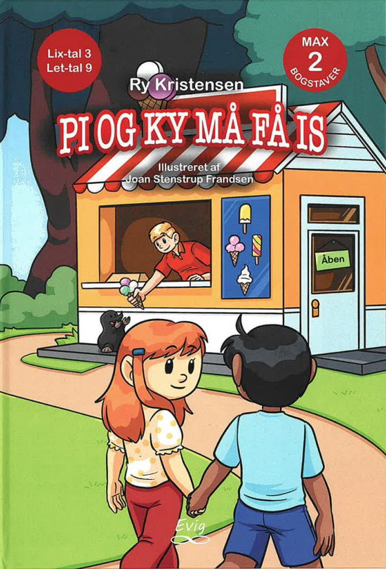 Cover for Ry Kristensen · Pi og Ky må få is (Hardcover bog) [1. udgave] (2024)