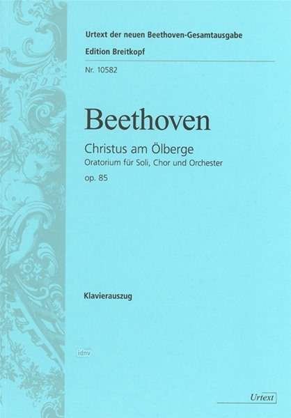 Cover for Ludwig Va Beethoven · Christ on the Mount of Olives Op85 Urtex (N/A) (2018)