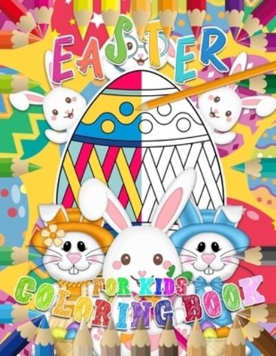 Cover for Dz Brand · Easter Coloring Book For Kids (Pocketbok) (2021)