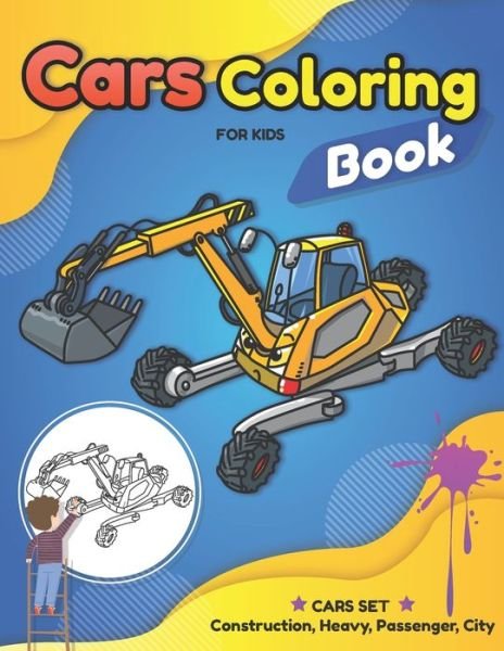 Cover for Ekisia Happy Dream · Cars Coloring Book for Kids (Taschenbuch) (2020)